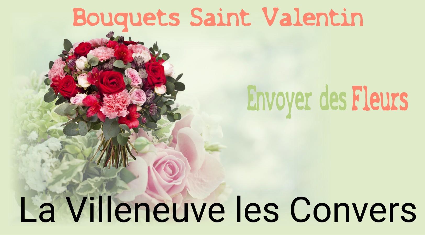 Roses de Saint-Valentin livrées à La Villeneuve-les-Convers
